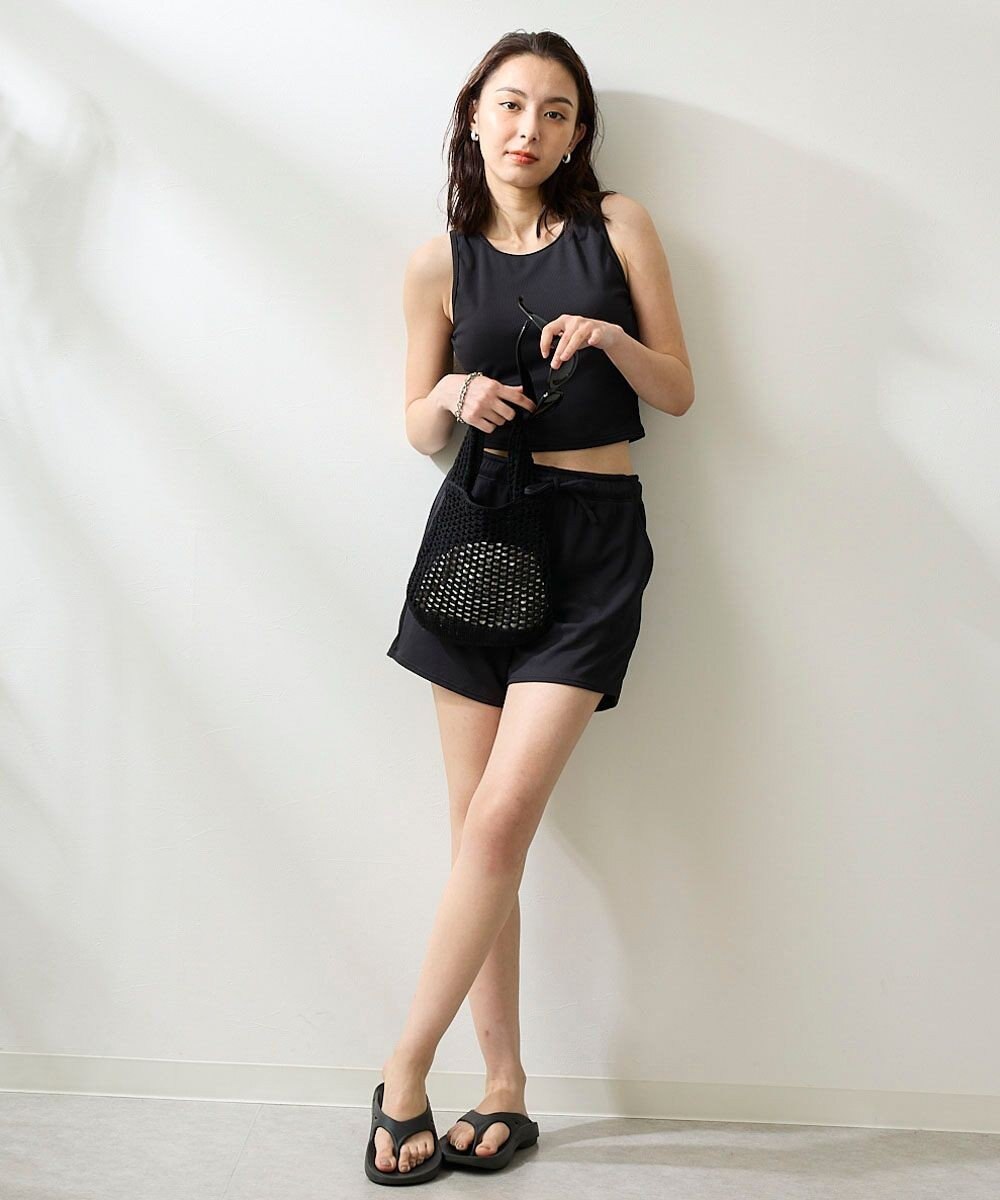 OP／FILA 【ocean pacific】ラッシュガード付き水着4点セット タンキニデザイン 