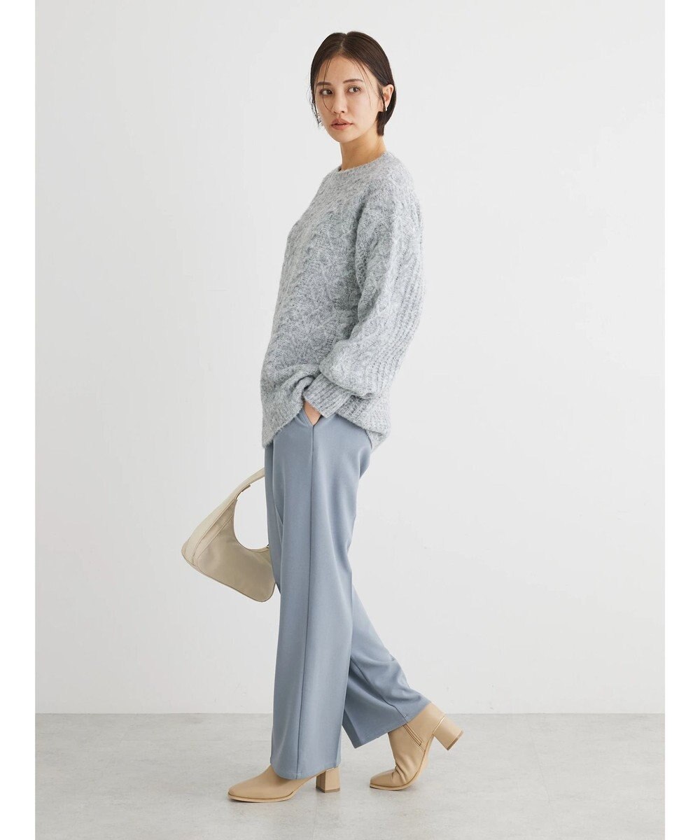 Green Parks フェアリーＭｉｘケーブルニットプルオーバー 