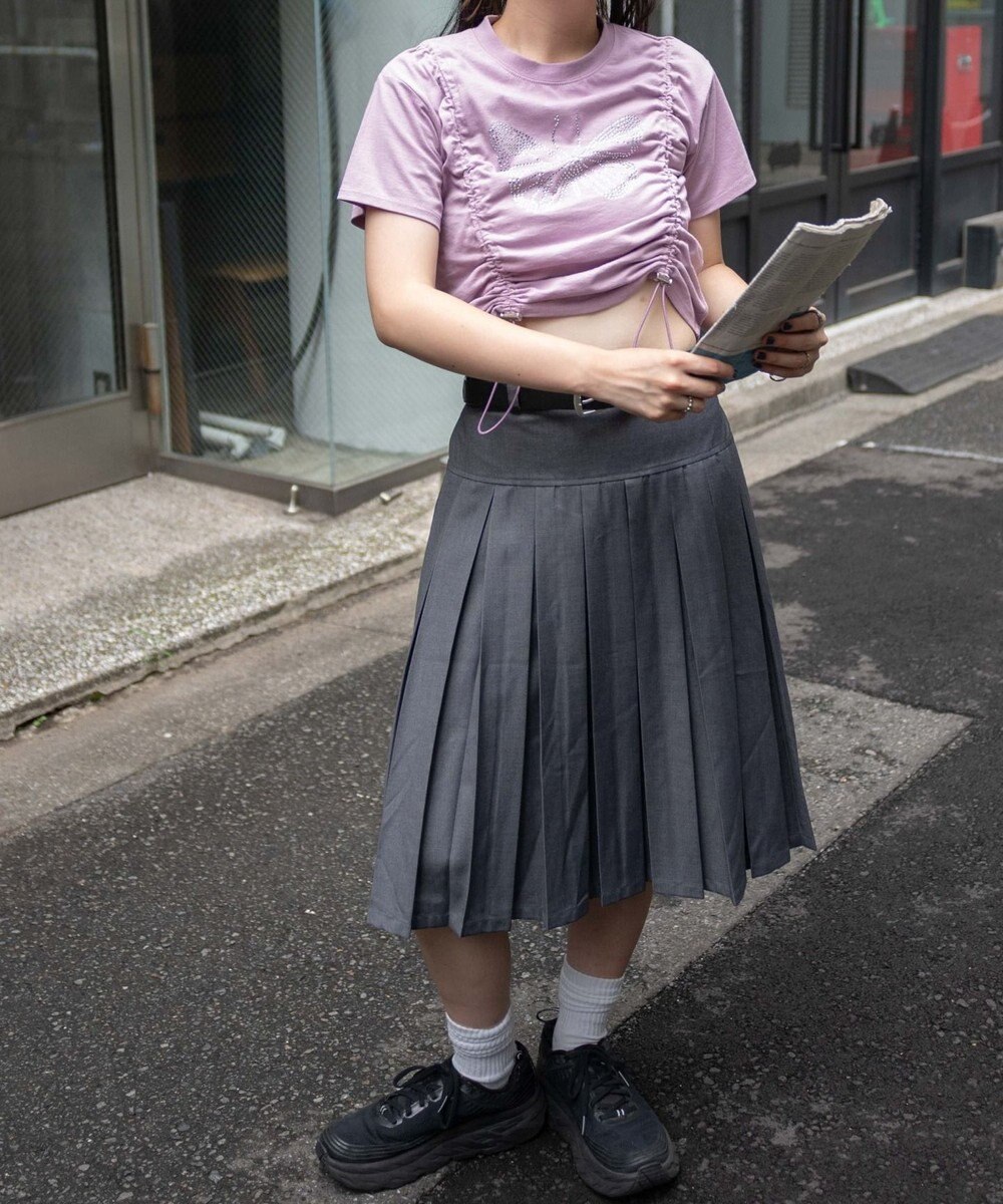 WEGO バタフライドロストラインストーンT 