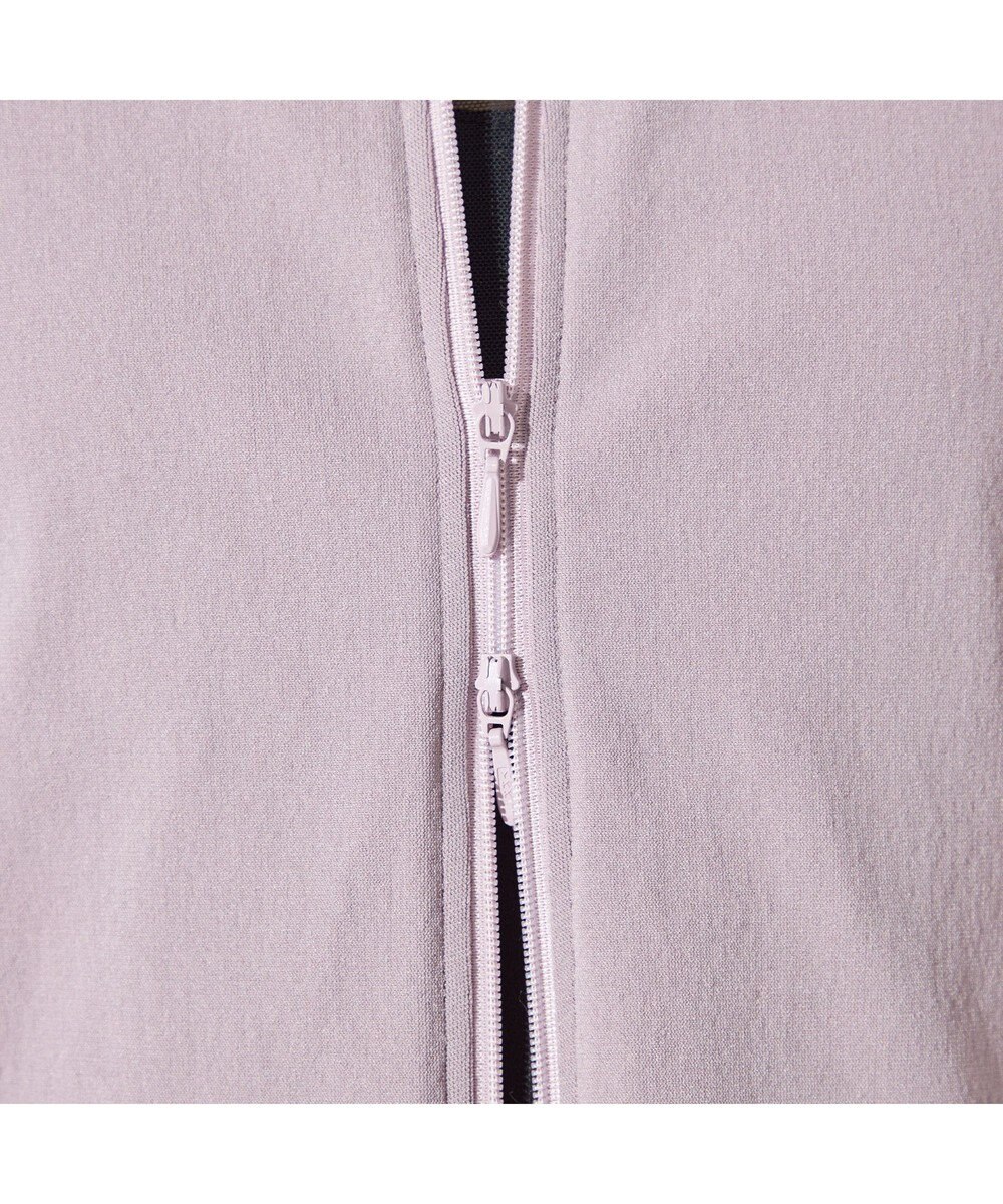 Chacott 【ノーソーイングニット】ハイネックニットジャケット 