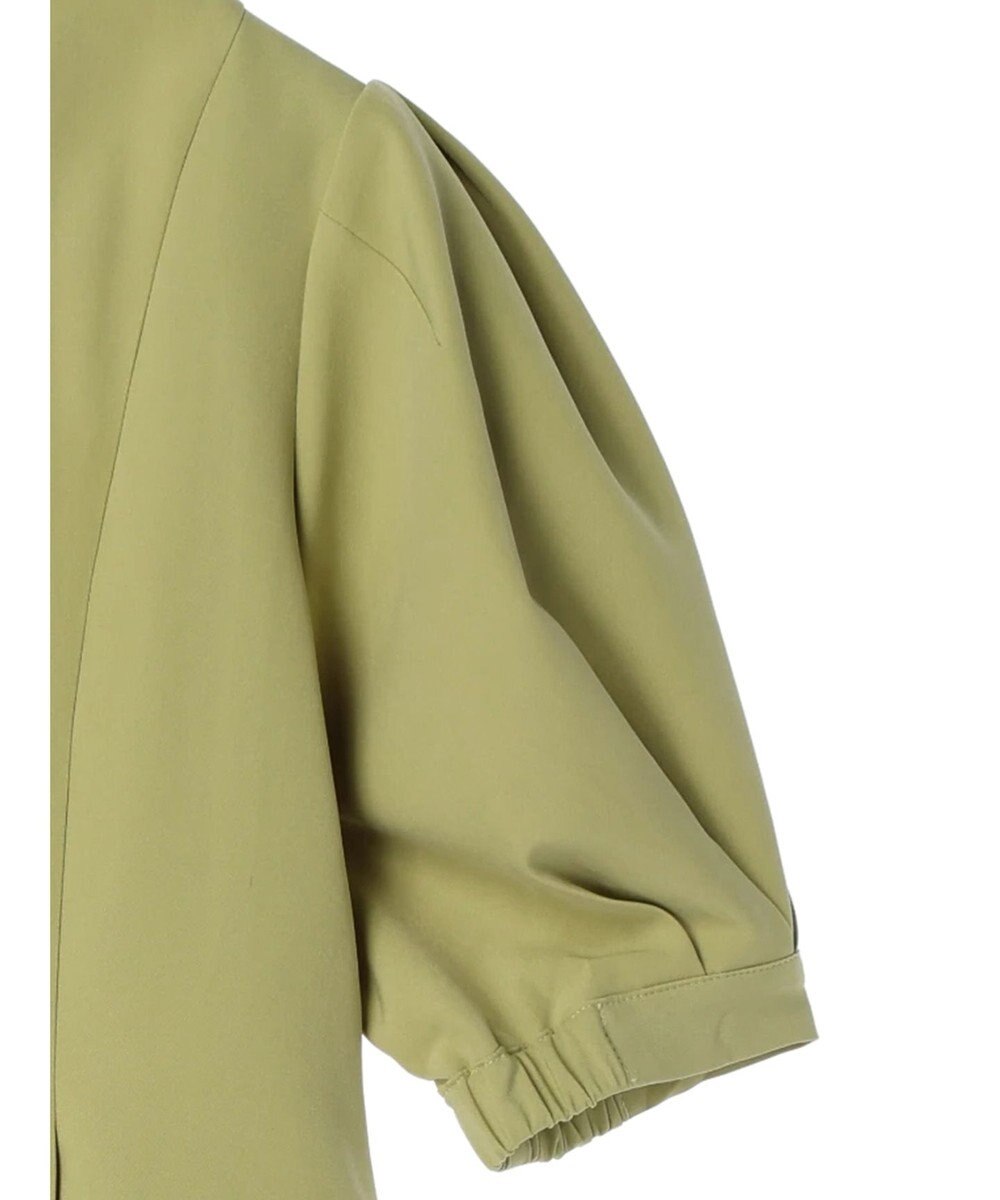 Green Parks AnriettMusee パフスリーブペプラムブラウス 