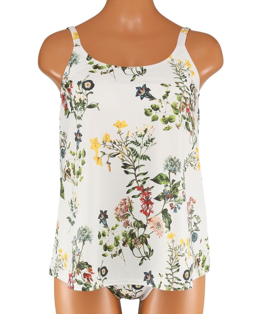 San-ai Resort（三愛水着楽園） ショルダードレス３点セット　9M・11L　【Coral veil（コーラルヴェール）】 