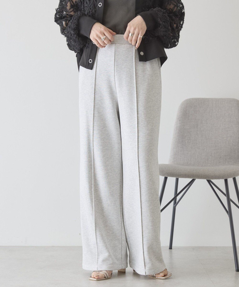 AMERICAN HOLIC センタータックワイドスウェットパンツ 