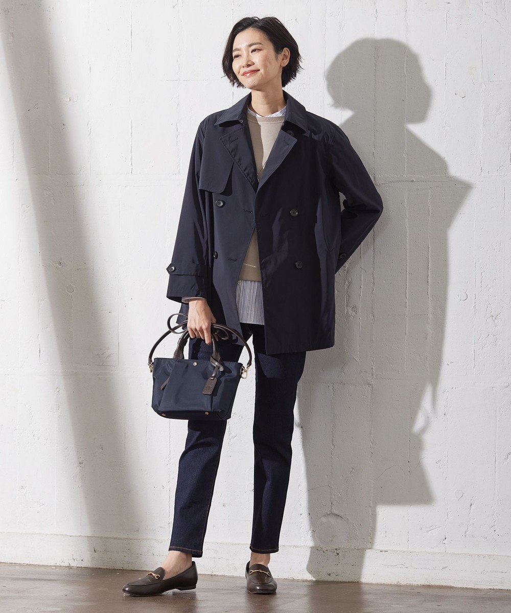 J.PRESS LADIES L ニットコンビ カットソー 