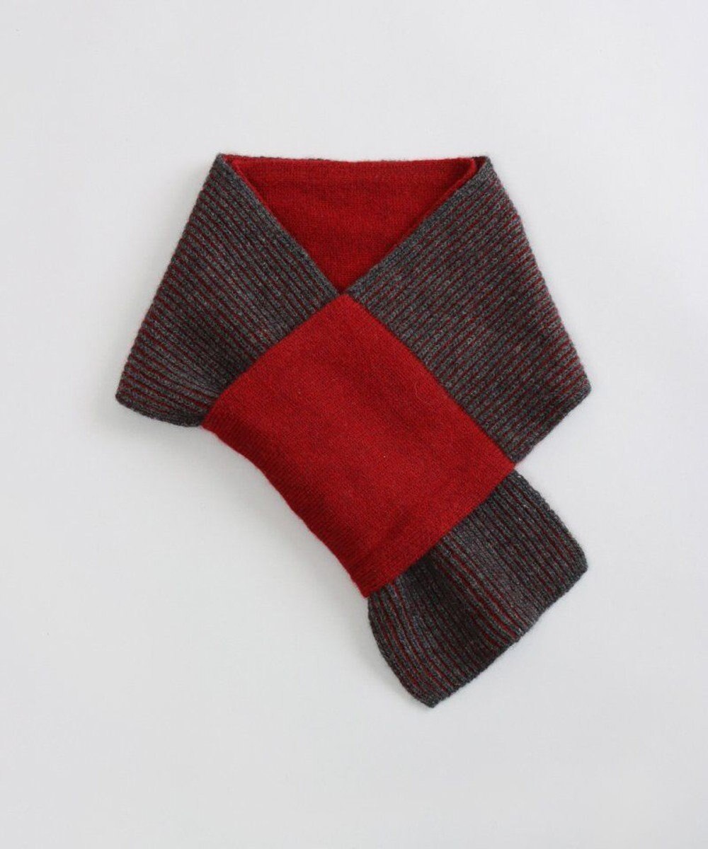 AURORA LANVIN COLLECTION（ランバン コレクション） カシミヤ１００％ニットキャンディマフラー 