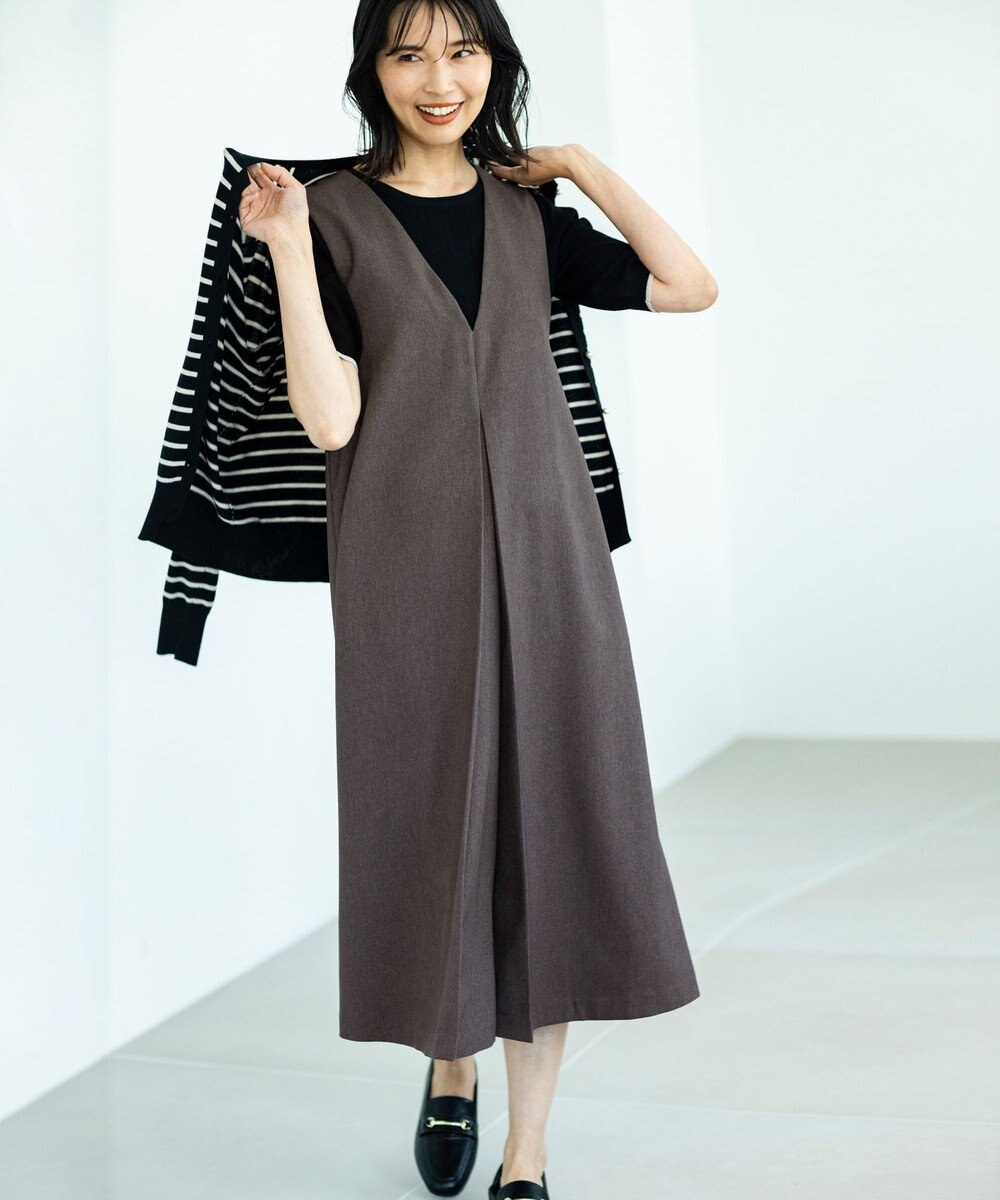 ANY 【洗濯機可/UVカット】パールポイントアンサンブル 