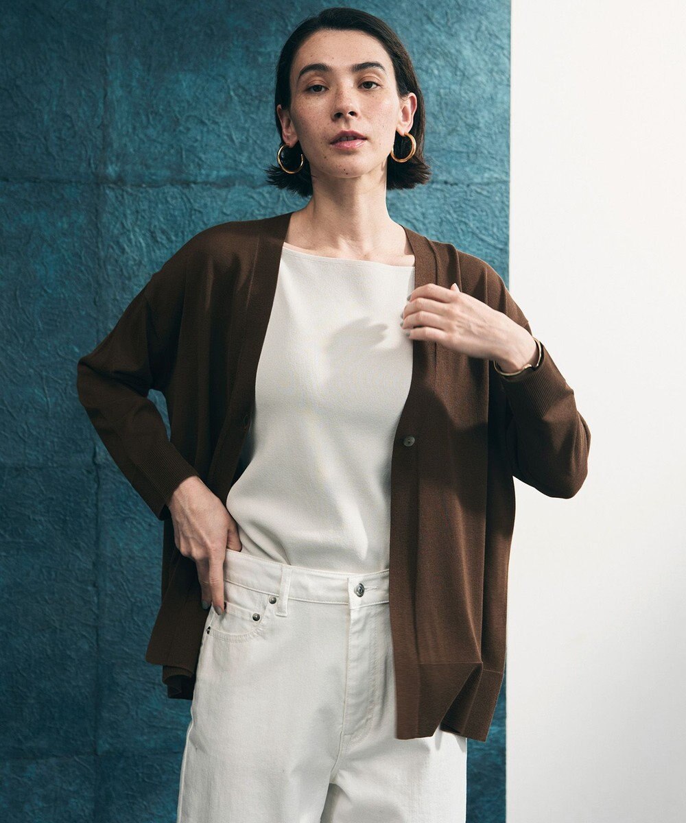 UNFILO L 【WEB限定カラー】イージーカーディガン 