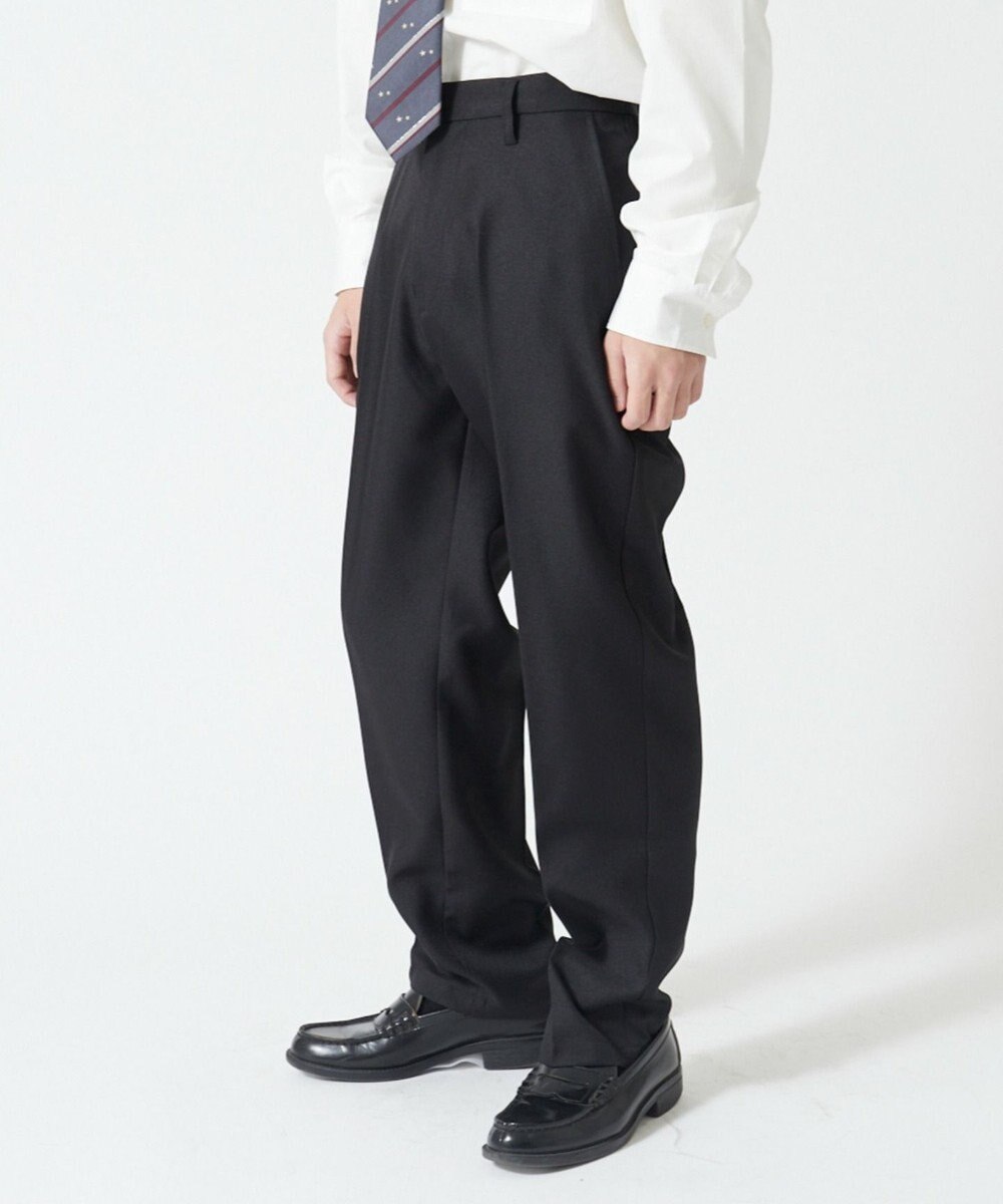 WEGO 【SCHOOLITEM】メンズスクールスリムスラックス 