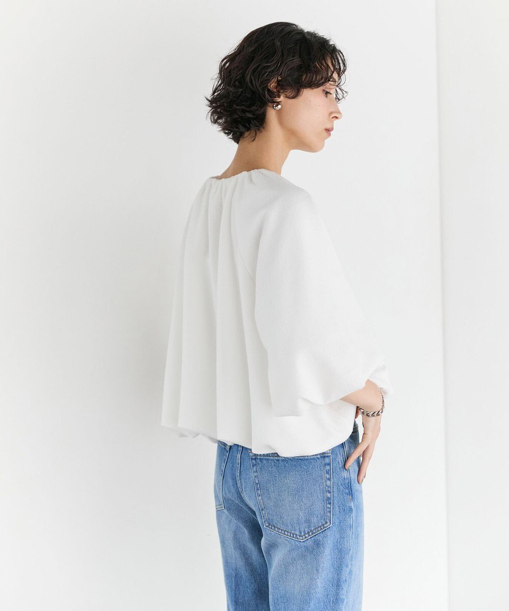 #Newans 【セレモニーにも/洗濯機可】バルーンヘムライトブルゾン​ 