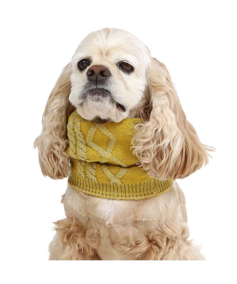 PET PARADISE ペットパラダイス 反射スヌード 《イエロー》 中型犬 大型犬 