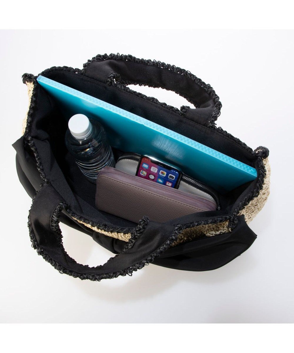 UNBILLION カカトゥ kakatoo / リボンスクエアクロッシェバッグ 