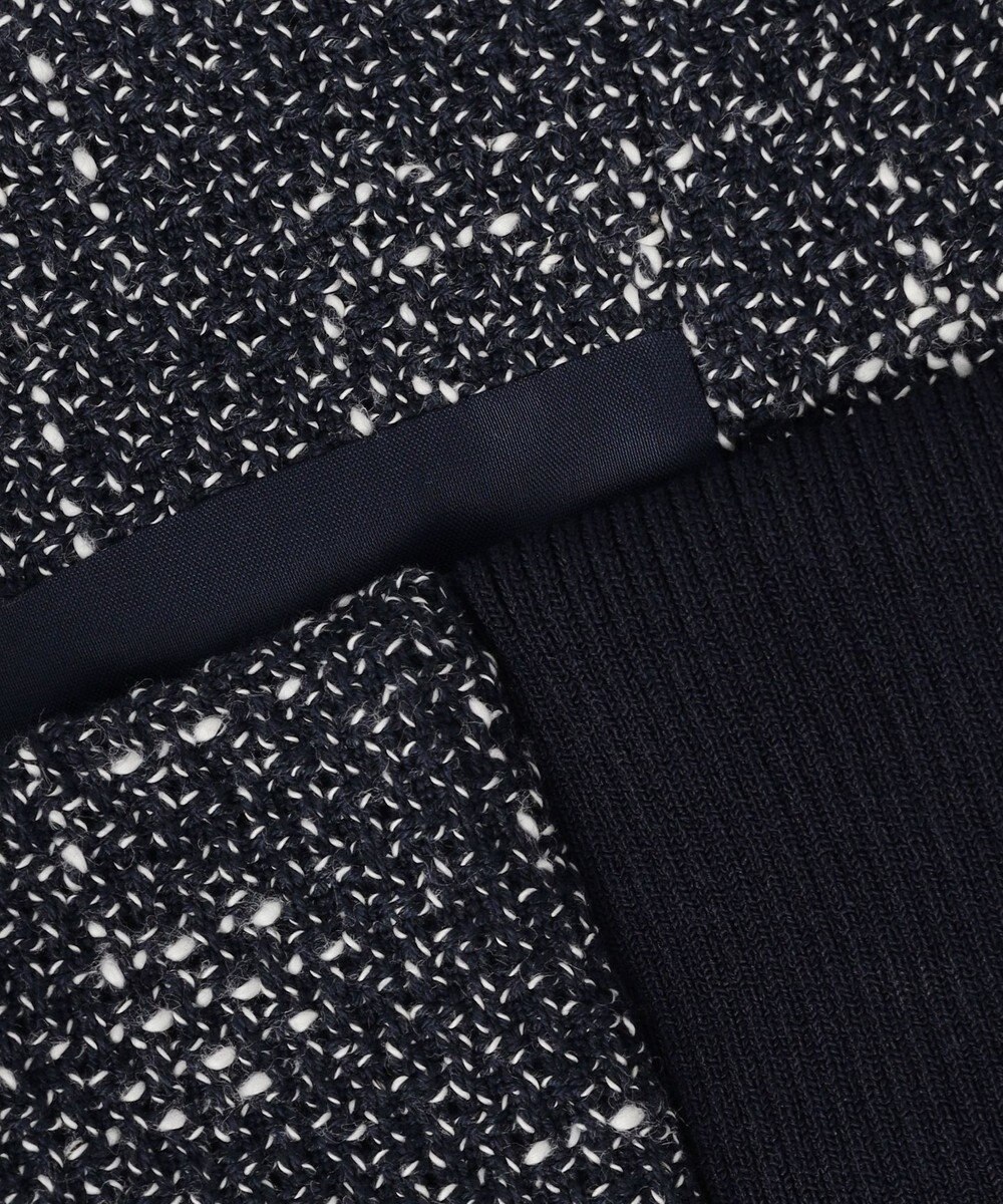 BEIGE， TRIPHANE / バックニットツイードビスチェ 