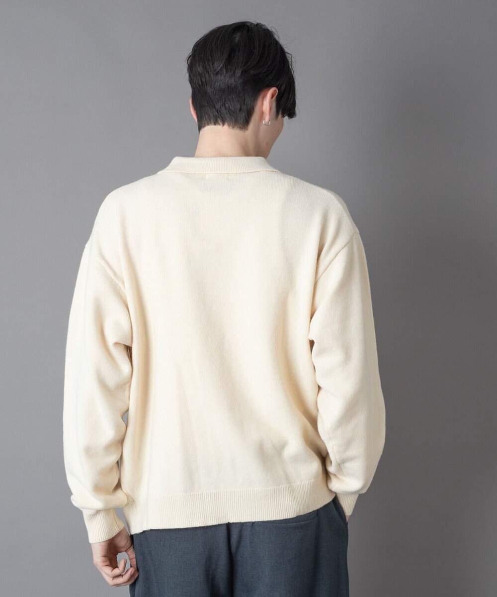 WEGO 【ユニセックス着用ITEM】ワンポイントニットシャツ（LS） 