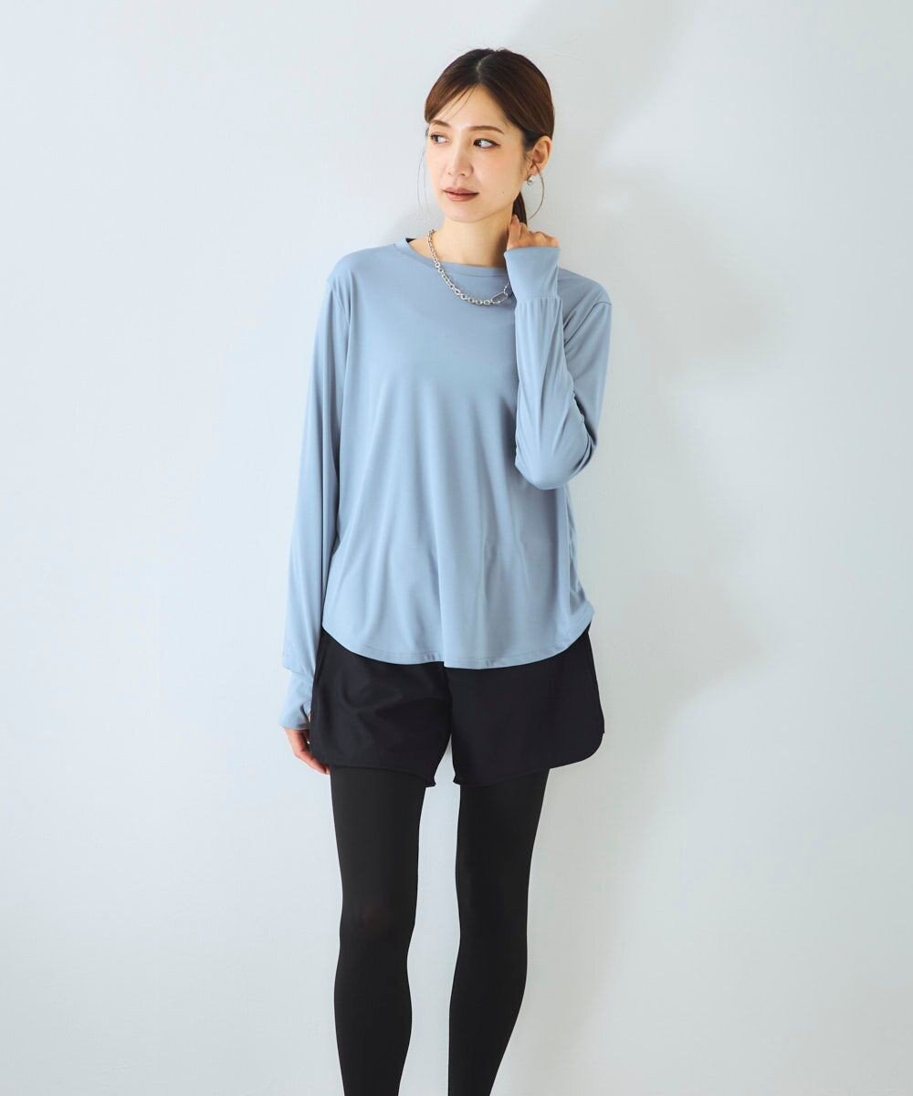 OP／FILA 【Kappa】長袖フィットネスウェアウェア 水着３点セット 