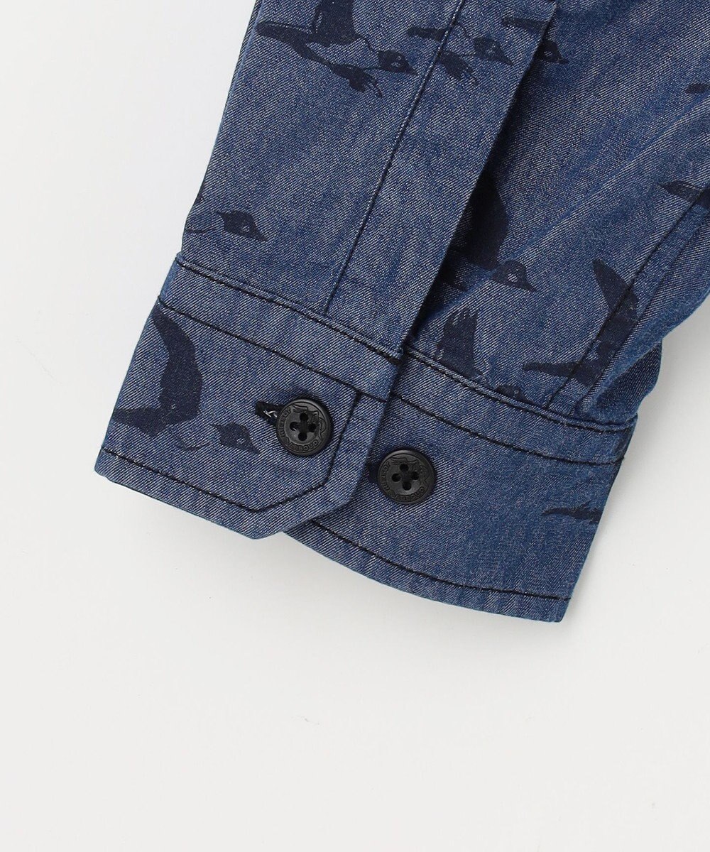 JOSEPH ABBOUD MOUNTAIN 【テーム ヤルヴィコラボ】バードプリント シャツ 