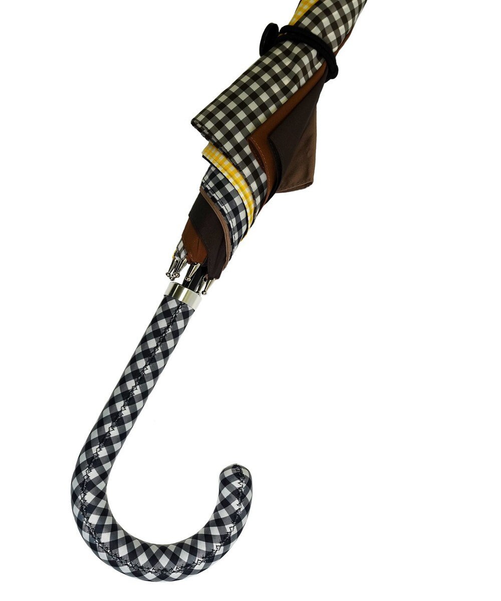 +RING 【UVカット95%以上】【UPF50＋】プラスリング 長傘60cm BRN/GNG T1288 