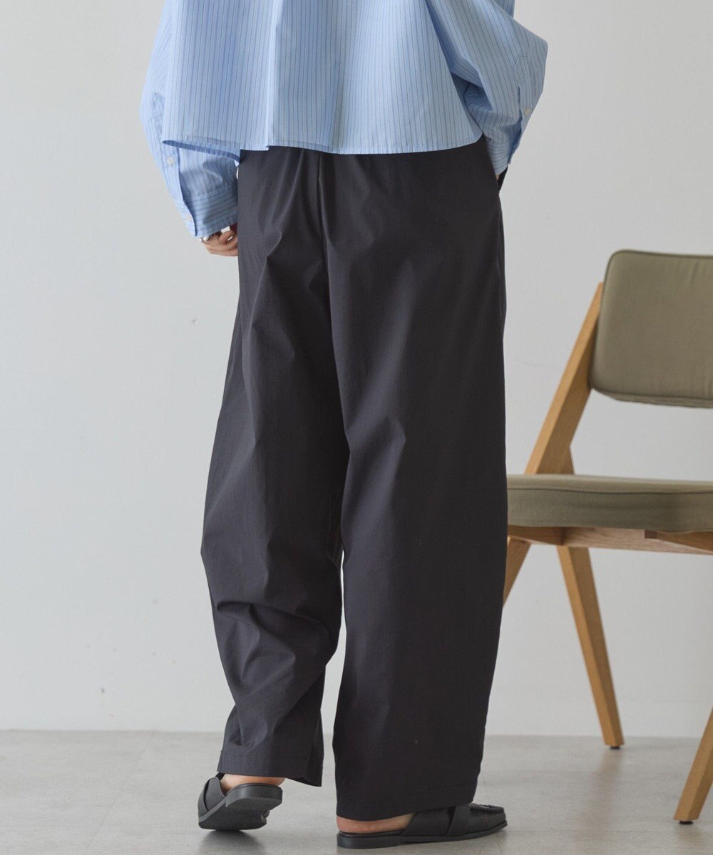 AMERICAN HOLIC ナイロンドロストタックパンツ 