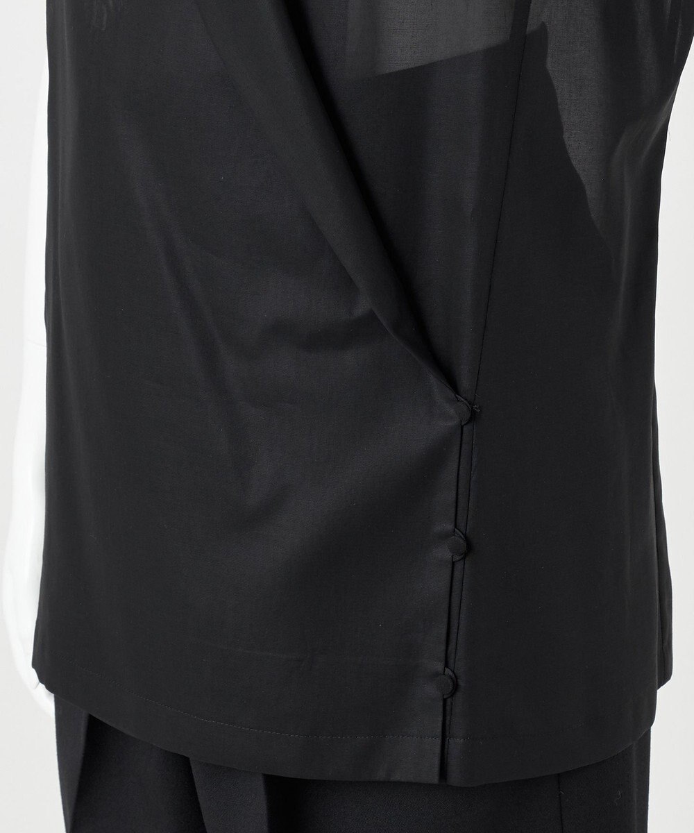 23区 L 【エステータ】コットンオーガンジー ブラウス 