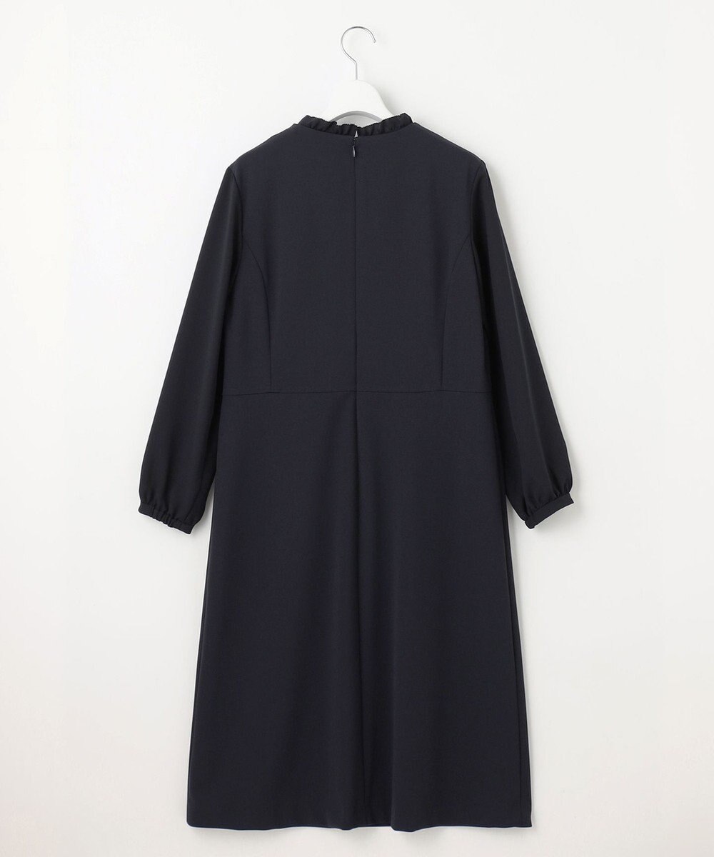 J.PRESS LADIES 【洗える】ジョーゼットジャージー ワンピース 