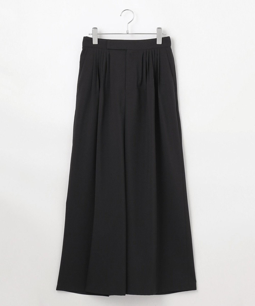 #Newans 【洗濯機可能/ストレッチ】ベリーワイドパンツ 