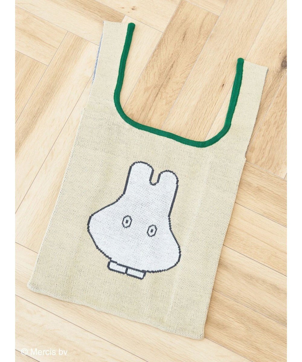 Green Parks ｍｉｆｆｙ／ジャガードニットバッグ 