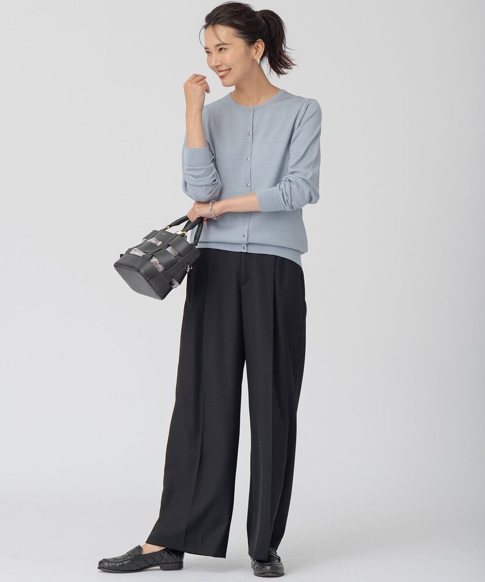 23区 キルティング ローファー 