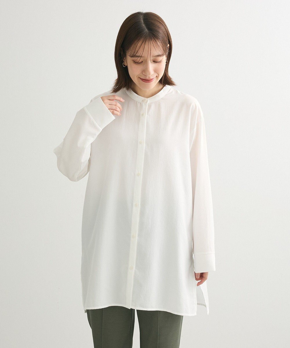 Green Parks ホワイトインナーシャツ 