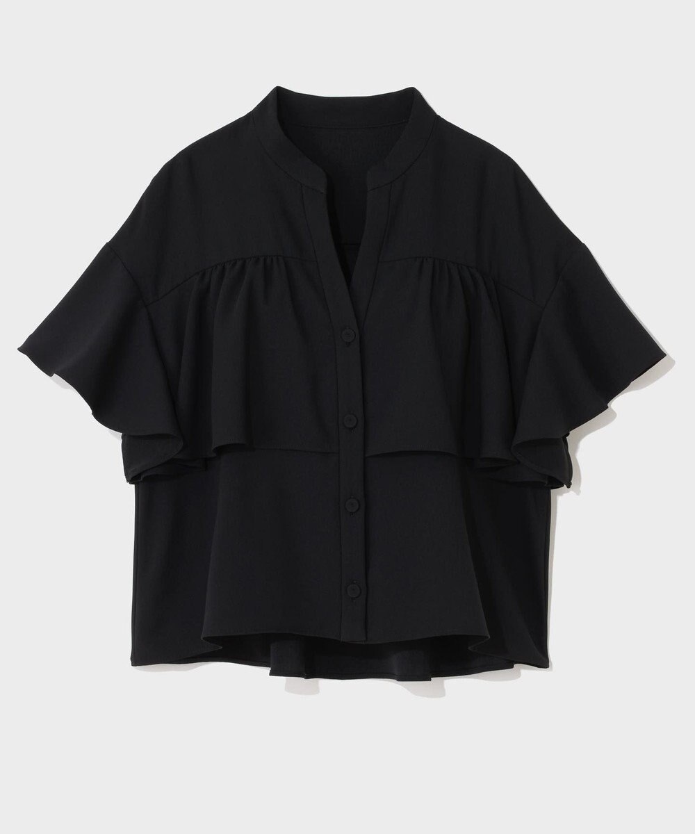 GRACE CONTINENTAL ラッフルレイヤードブラウス 