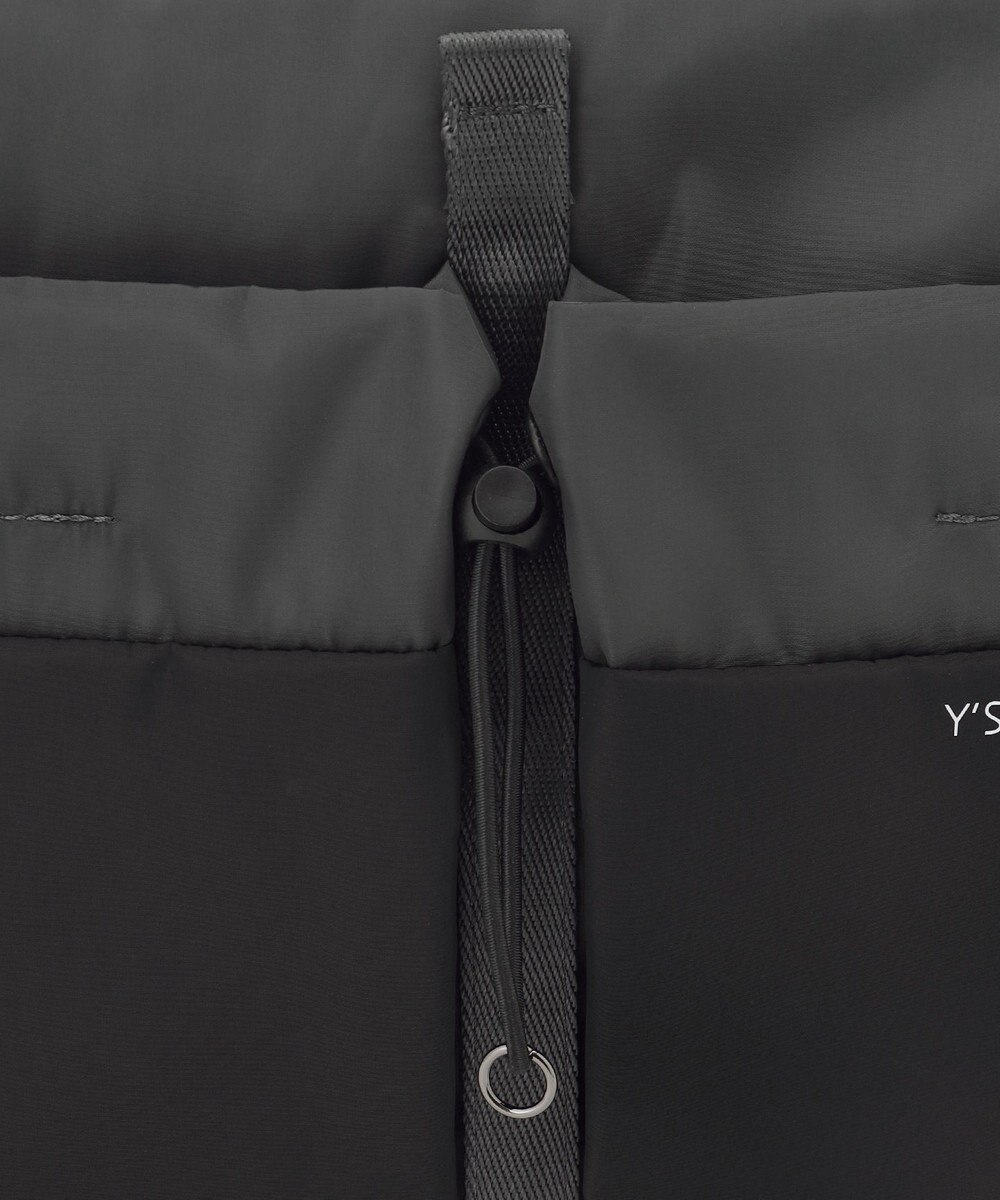 Y'SACCS ドローストリング コンビカラーショルダー 