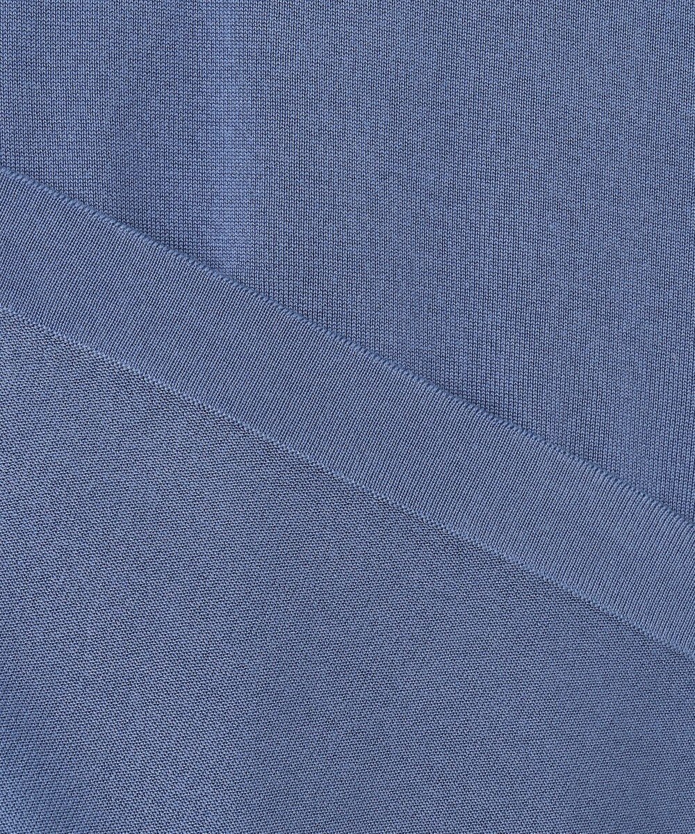 自由区 【カタログ掲載・接触冷感・UVケア・洗える】ドレーピードルマンスリーブ ニットソー 