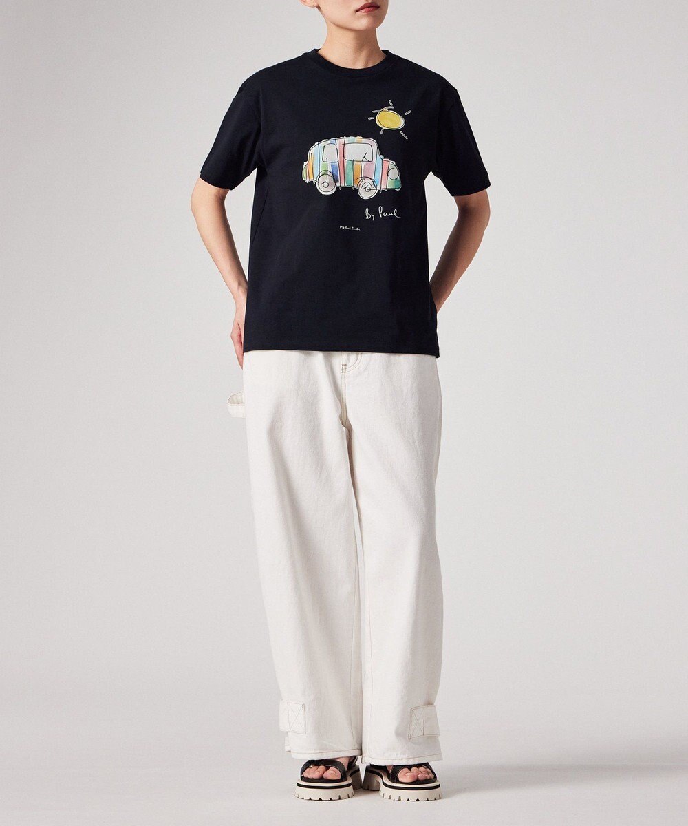 Paul Smith Drawn by Paul Striped Car Tシャツ 