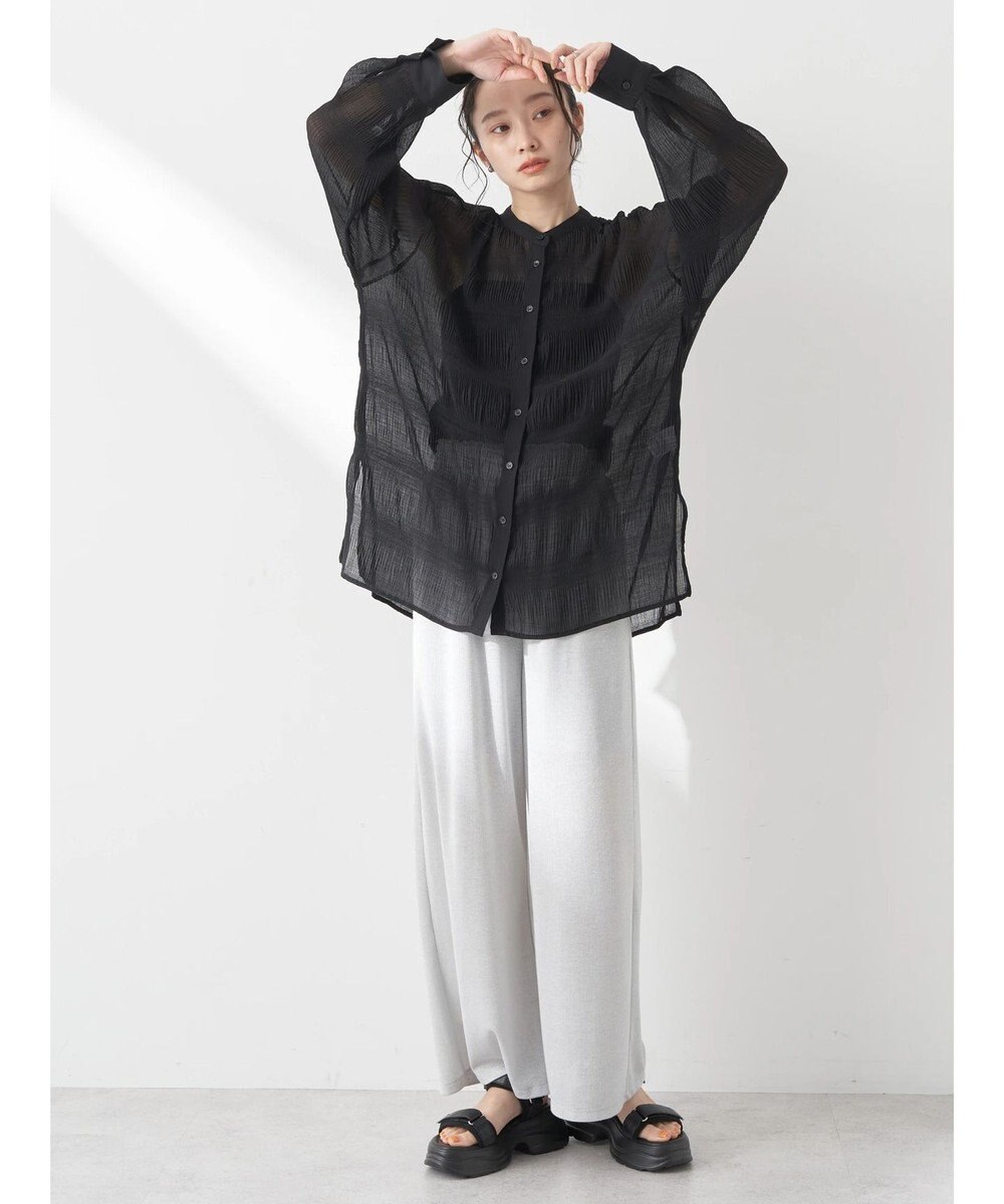 earth music&ecology クシュクシュシアーシャツ 