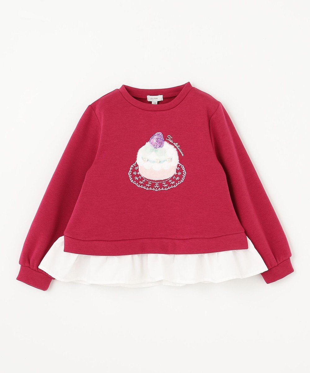 ANY KIDS 裏シャギーレイヤード風トレーナー 