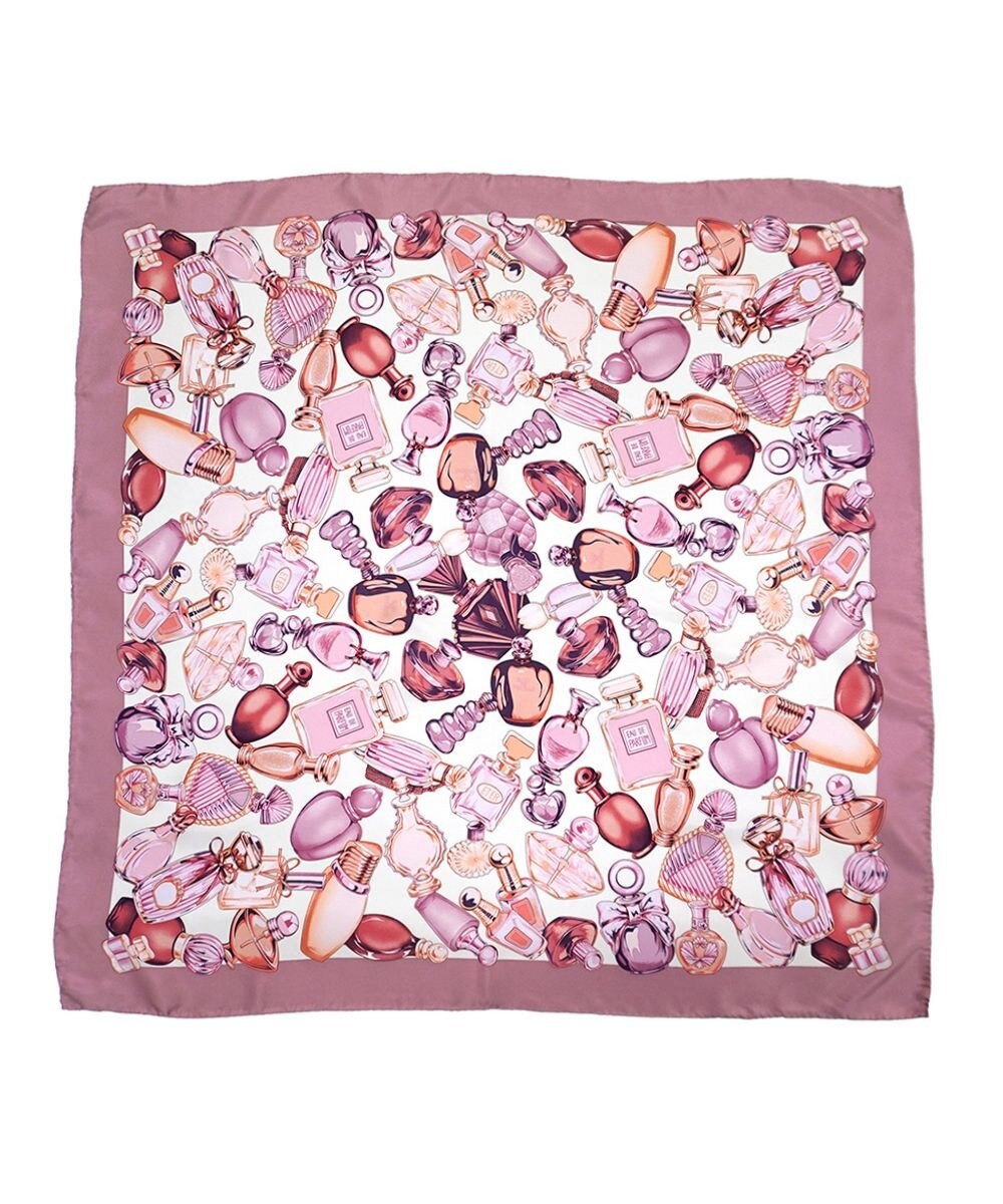 Marca ＜春の新色！＞【Marcaオリジナル】パフュームボトル  大判 シルクツイル スカーフ 