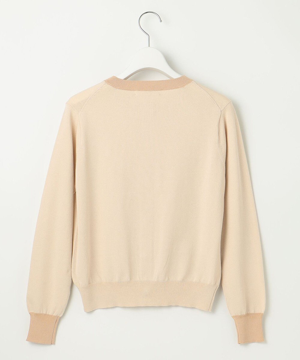 Feroux バイカラー カーディガン 