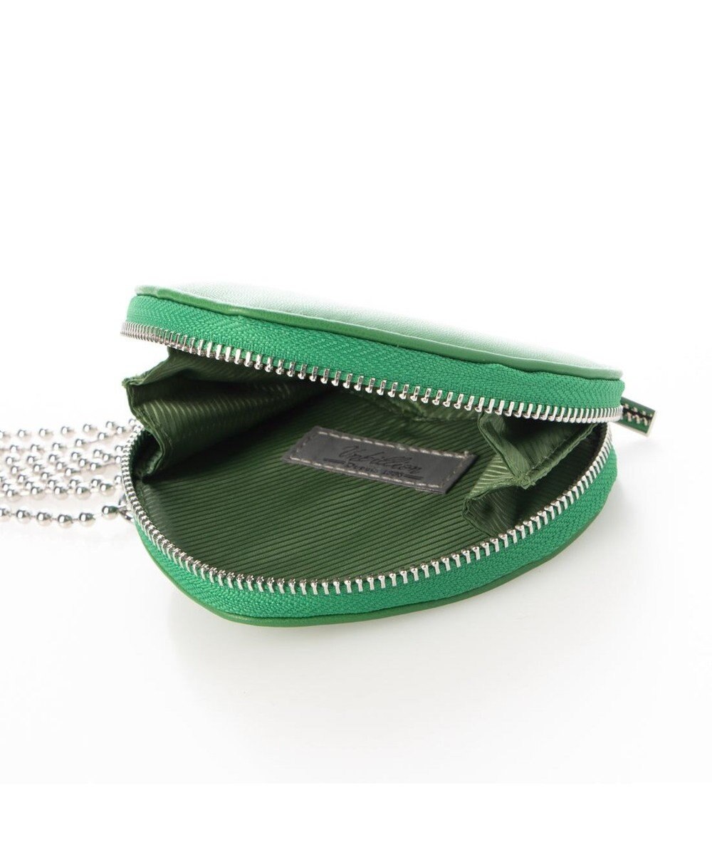 UNBILLION cachecache ハートポーチ付きボールチェーンモバイルストラップ 