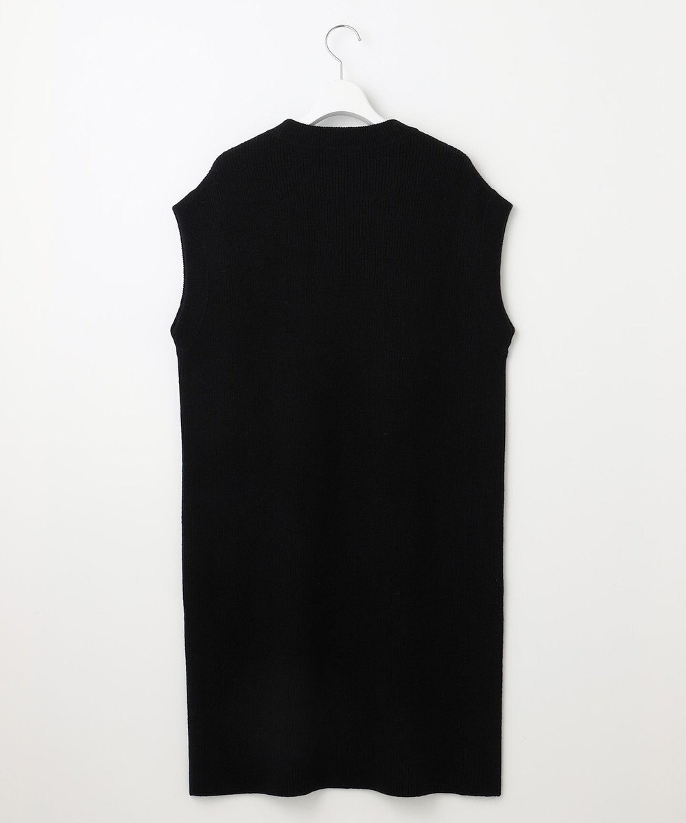 23区 【SLOW/一部店舗限定】ニットトータル スリーブレス ワンピース 