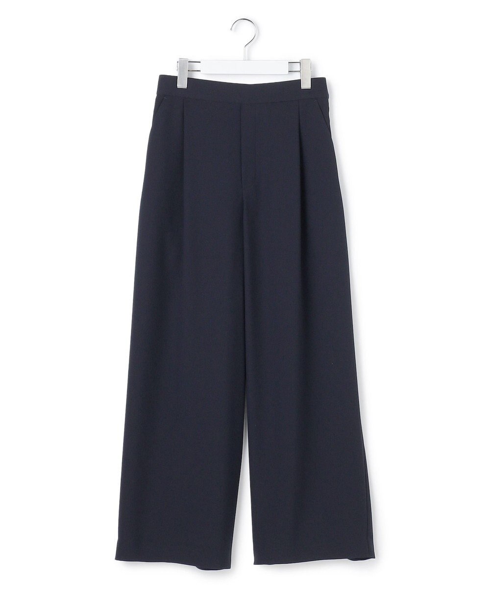 23区 【WEB&一部店舗限定】ストレッチジョーゼット ワイドパンツ 