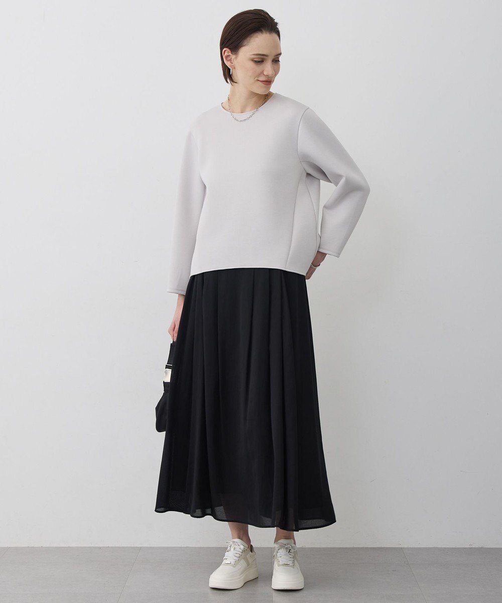 ICB 【先行予約・WEB限定カラーあり】ソフトダンボール スリットテール プルオーバー 