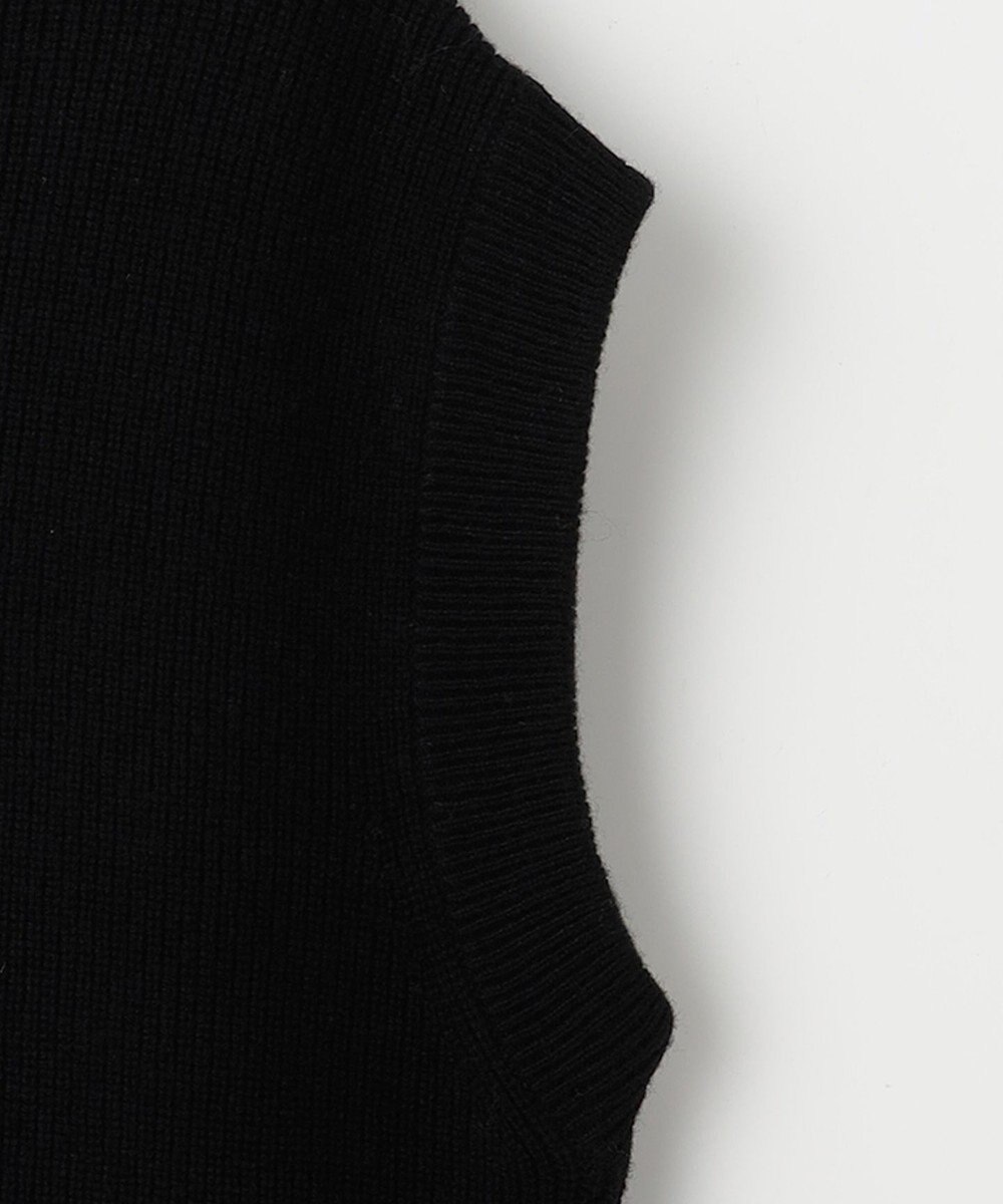 23区 【SLOW/一部店舗限定】ニットトータル スリーブレス ワンピース 