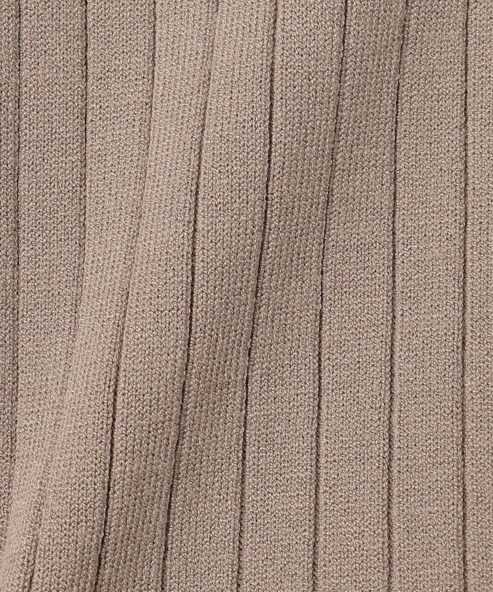 組曲 【WEB限定】リブニットコンビワンピース 