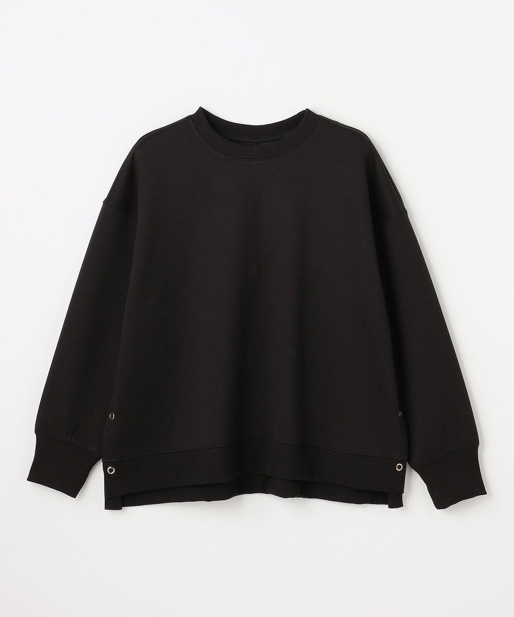 ANY L サイドドットダンボールトレーナー 