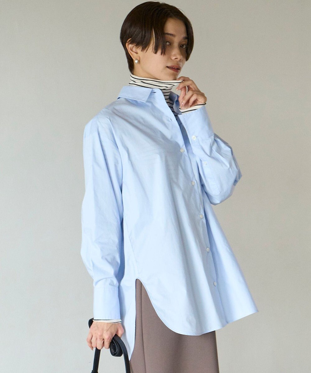 UNFILO 【抗菌防臭】イージーケア オーバー シャツ 