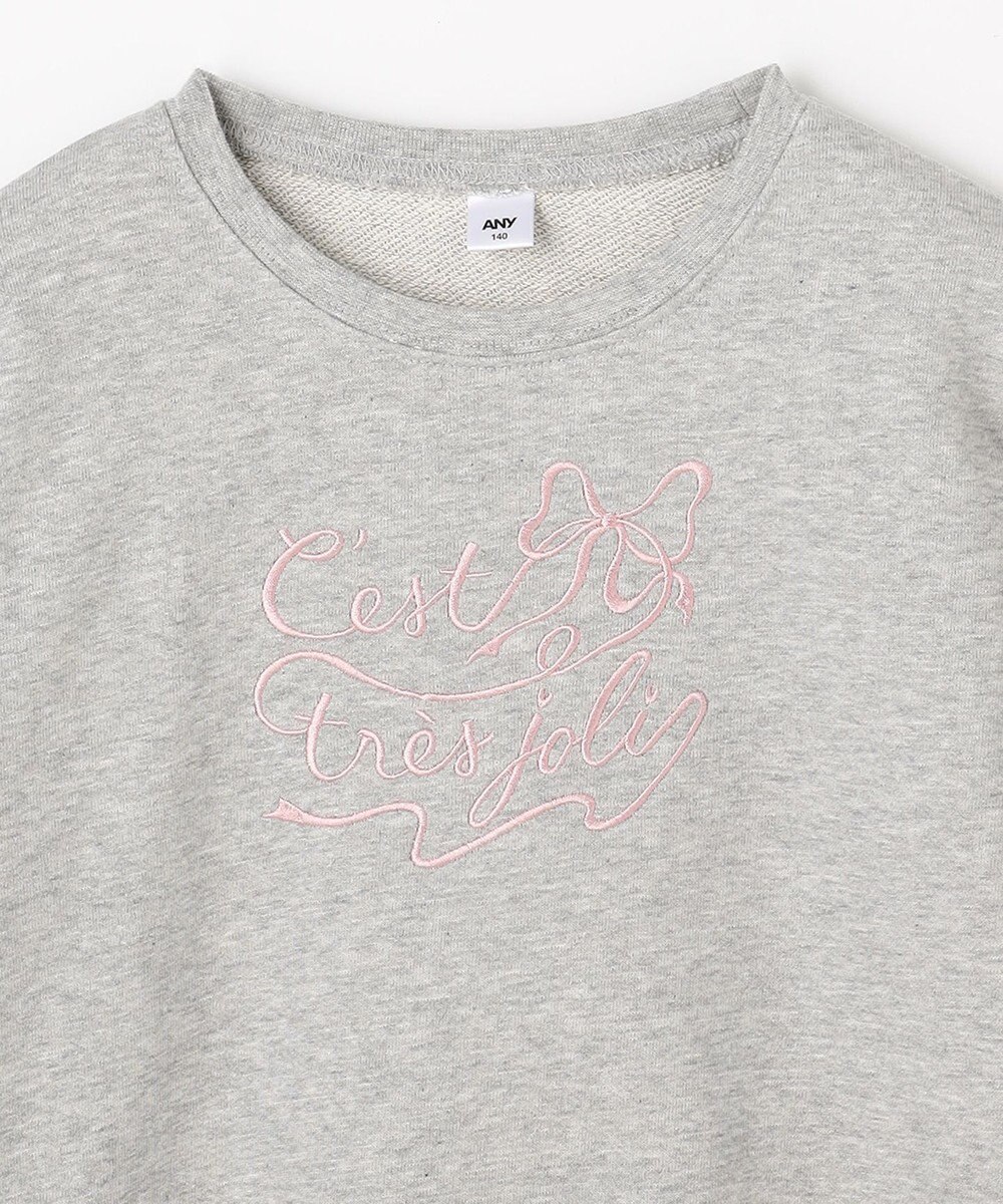 ANY KIDS 袖リボン トレーナー 