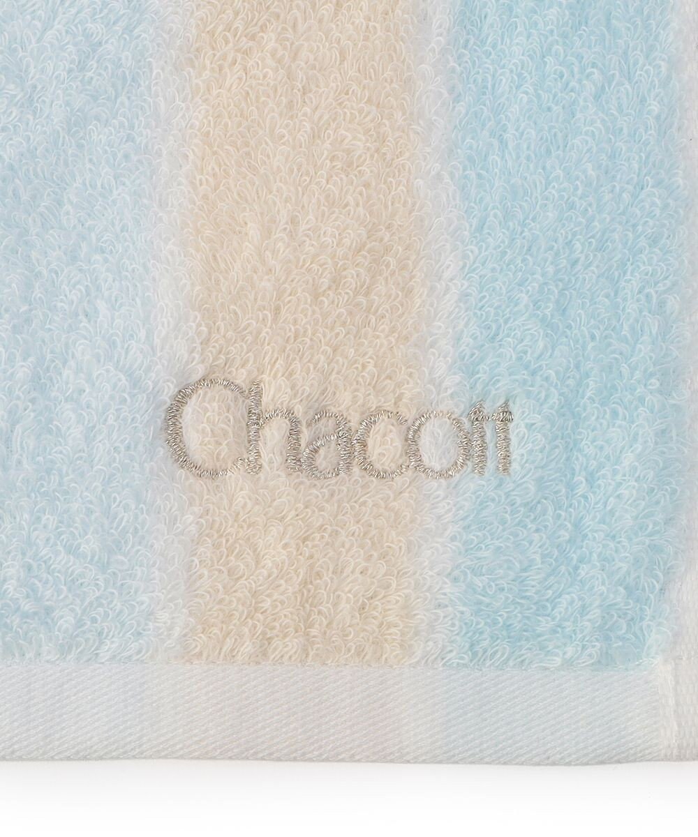 Chacott ストライプフェイスタオル 
