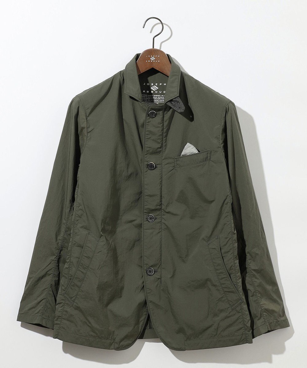 JOSEPH ABBOUD 【キングサイズ・軽量/ストレッチ/撥水】ライトワッシャーストレッチ アクティブレジャージャケット 