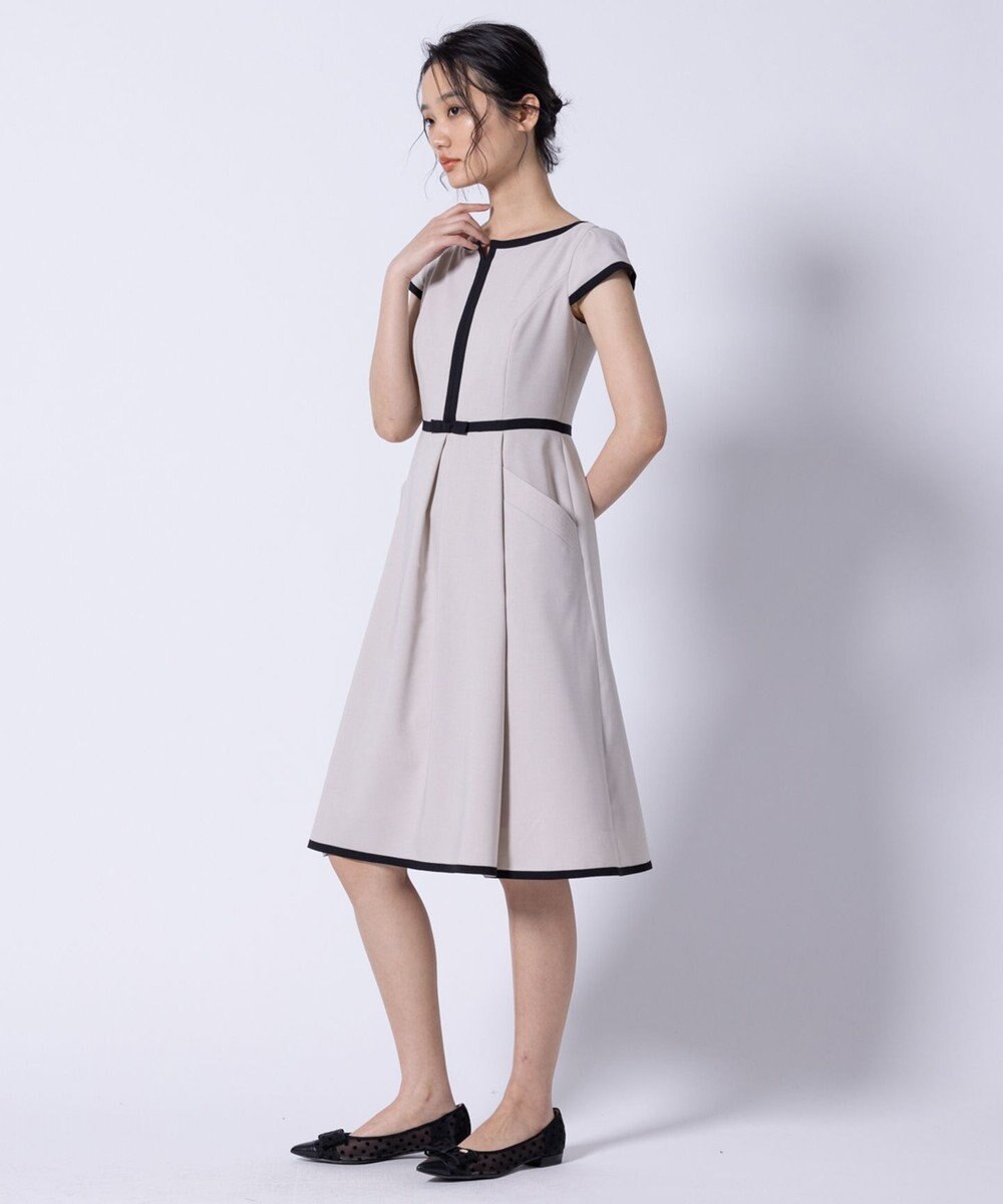 TOCCA 【接触冷感・吸水速乾・洗える】RIBBON'S CROSSROAD ドレス 