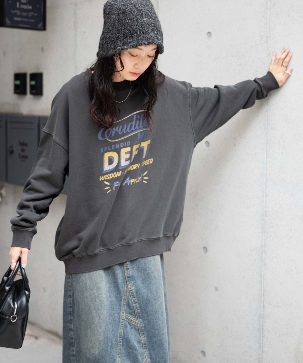 WEGO ピグメントスウェット 