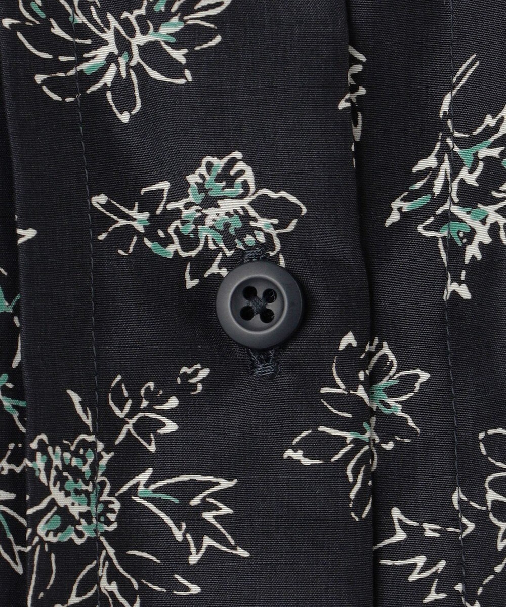 J.PRESS LADIES L 【WEB限定カラーあり・洗える】ラインフラワープリント ワンピース 