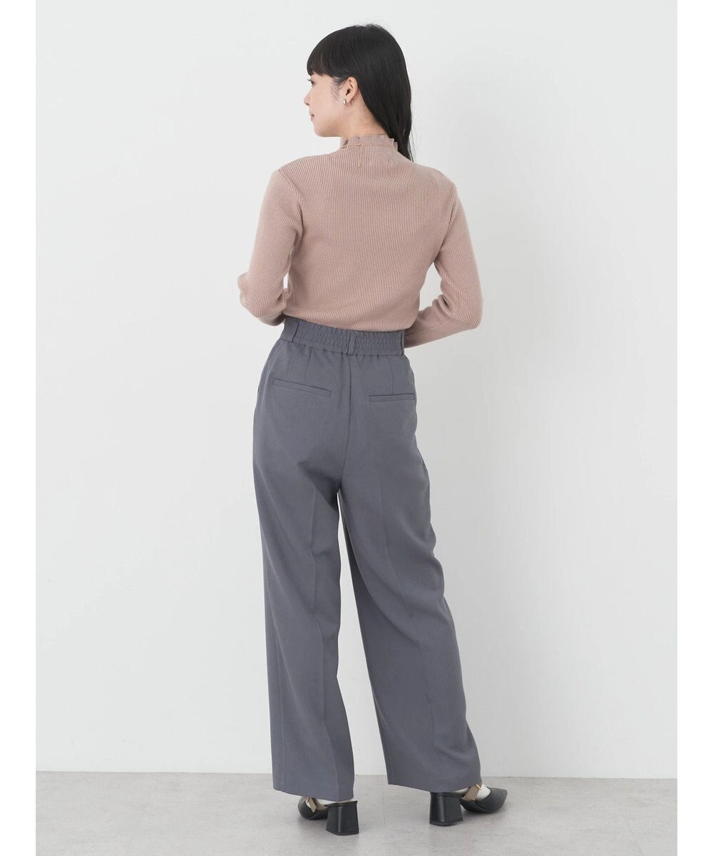 earth music&ecology ハイネックラメニットプルオーバー 